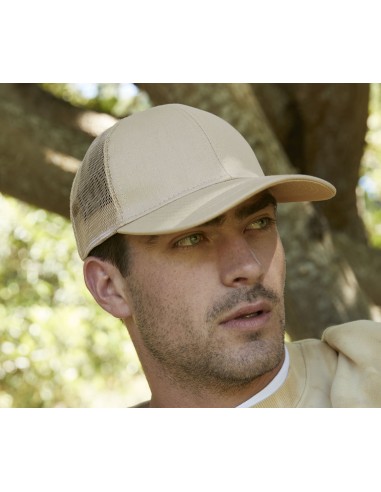 B-B60N-Organic Cotton Trucker Cap